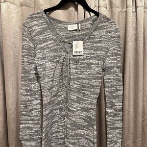 Urban Outfitters Gray Marled Knit Romper - NWT